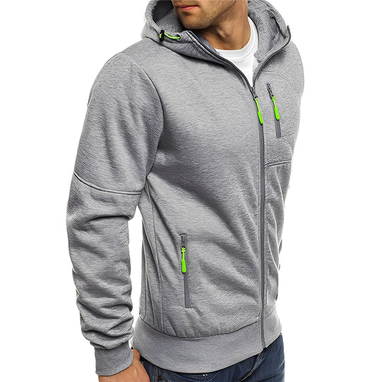 EB | Moderne Fleecejacke mit Kapuze für Herren