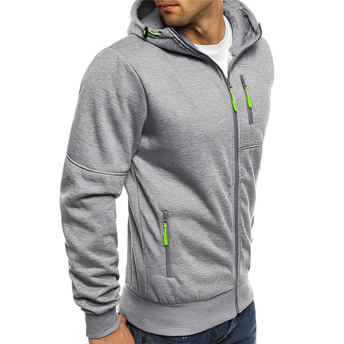 EB | Moderne Fleecejacke mit Kapuze für Herren