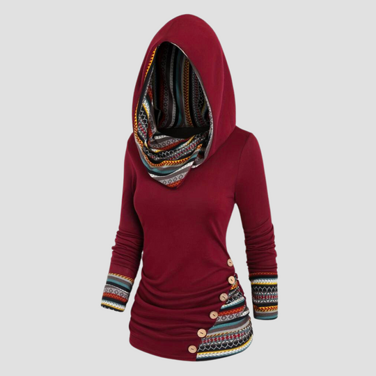 EB | Boho-Stil Damenhoodie