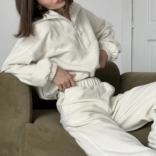 EB | Pullover mit Kragen für Frauen Warm