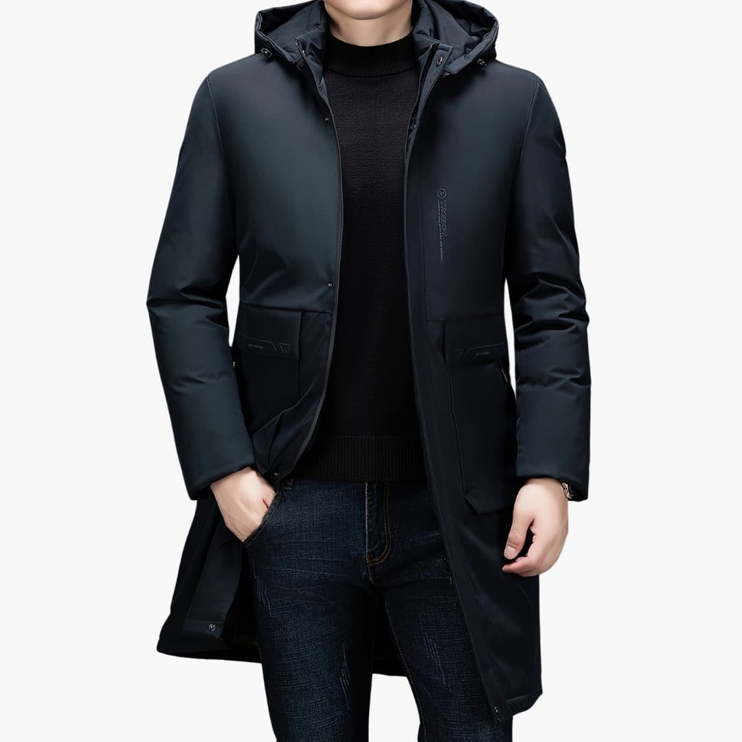 EB | Stilvolle Winterjacke mit Kapuze für Männer