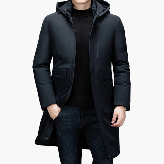 EB | Stilvolle Winterjacke mit Kapuze für Männer