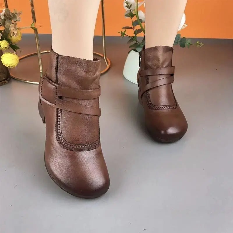 EB | Damenvintage-Lederschuhe