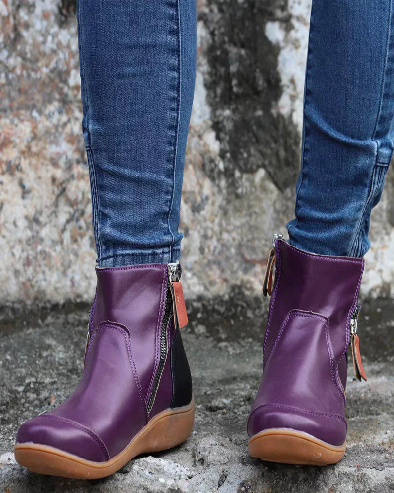 EB | Wasserdichte Orthopädische Stiefel mit Hochwertigem Reißverschluss