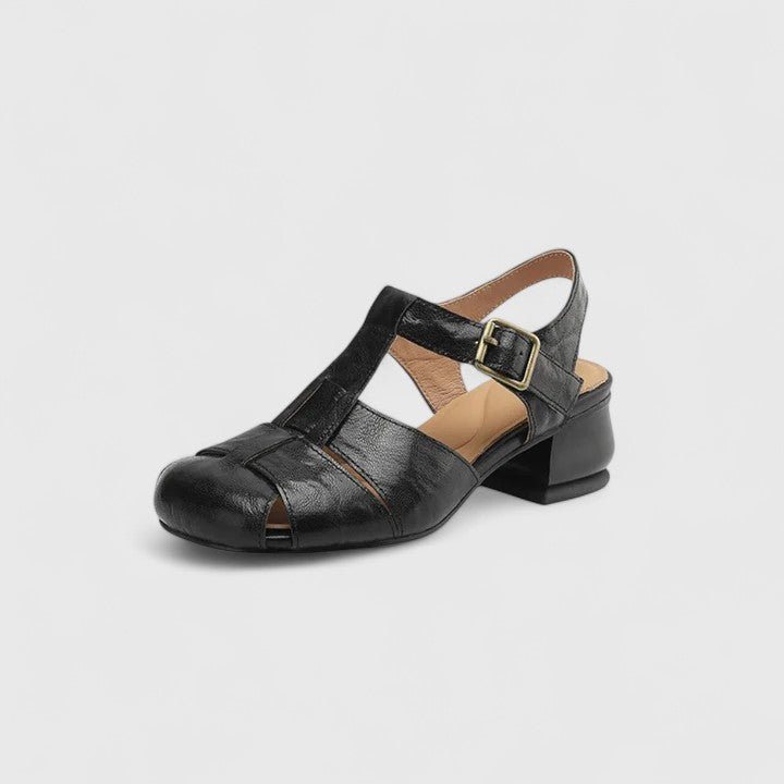 elegante Damensandalen, hochwertiges Leder. EB EB