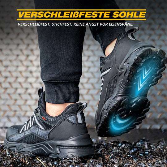 Schlagfeste, Atmungsaktive und Abriebfeste Arbeitssicherheitsschuhe EB
