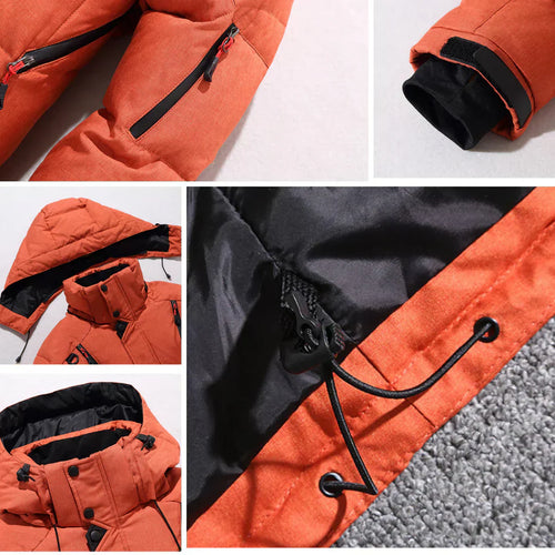 EB | Hochwertige Winterjacke mit Abnehmbarem Hut