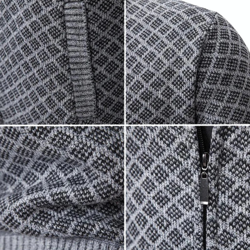 EB | Strickjacke Im Business-Look - Eleganter Freizeit- und Büro-Stil