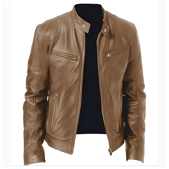 EB | Freizeit PU Lederjacke für Männer