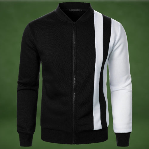 EB | Sportliches Sweatshirt mit Reißverschluss Polyester-mischung Dynamisches Design