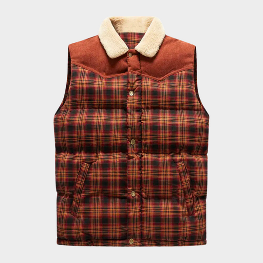 EB | Klassisch kariertes Herren Bodywarmer