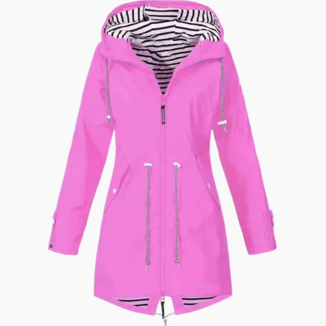EB | Regenjacke mit Kapuze - Wasserdichte Windjacke für Outdoor & Alltag