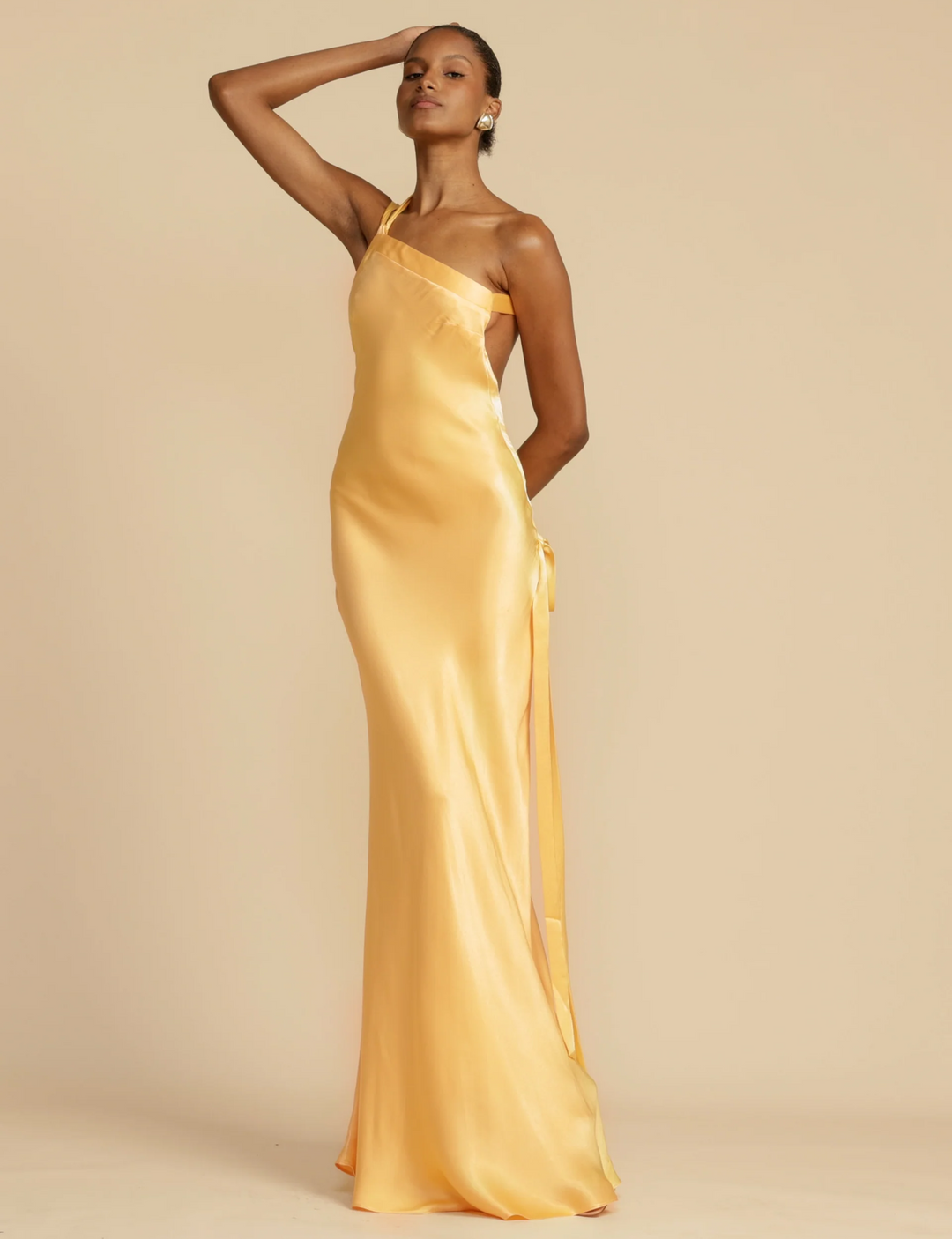 EB | Satin Kleid - Luxus Glanz - Perfekt für Sommerveranstaltungen