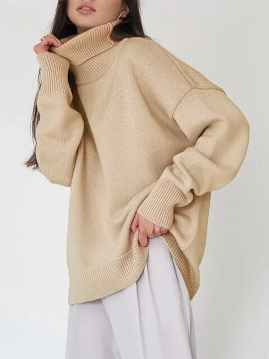 EB | Stylischer, Entspannter Strickpullover