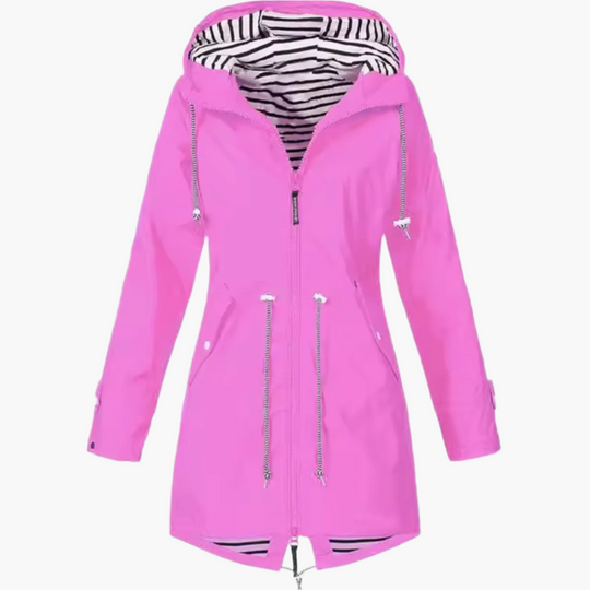 EB | Regenjacke Outdoor Windbreaker mit Kapuze - Wasserdichte Übergangsjacke für Freizeit & Reisen
