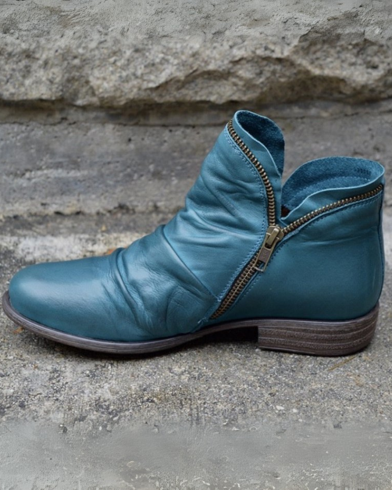 EB | Lederstiefel mit Reißverschluss
