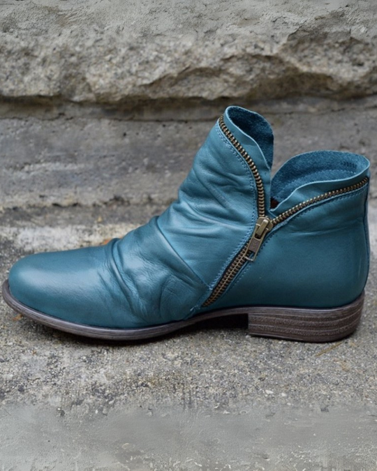 EB | Lederstiefel mit Reißverschluss