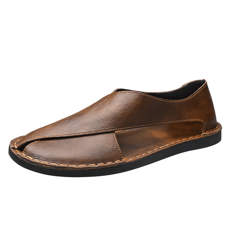 Sandalen aus echtem Leder für den Strand EB