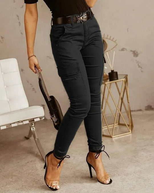 EB | Cargo Hose Mit Hoher Taille