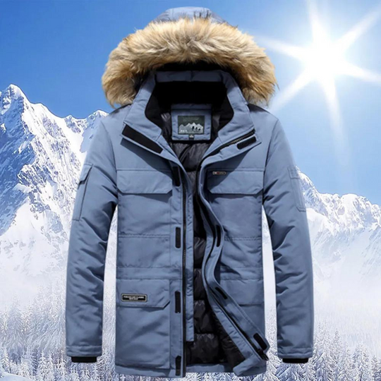 EB | Parka Herren mit Pelzukragen
