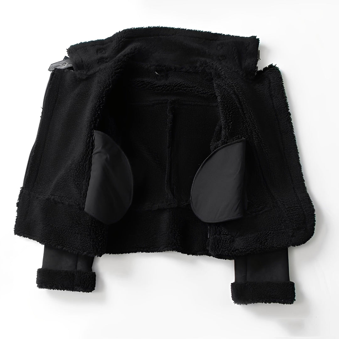 EB | Warme, weiche Lederjacke für Frauen