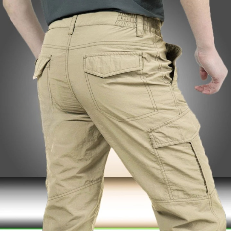 EB | Funktionale und Stilvolle Herren Cargo Hose mit Praktischen Klappen Taschen