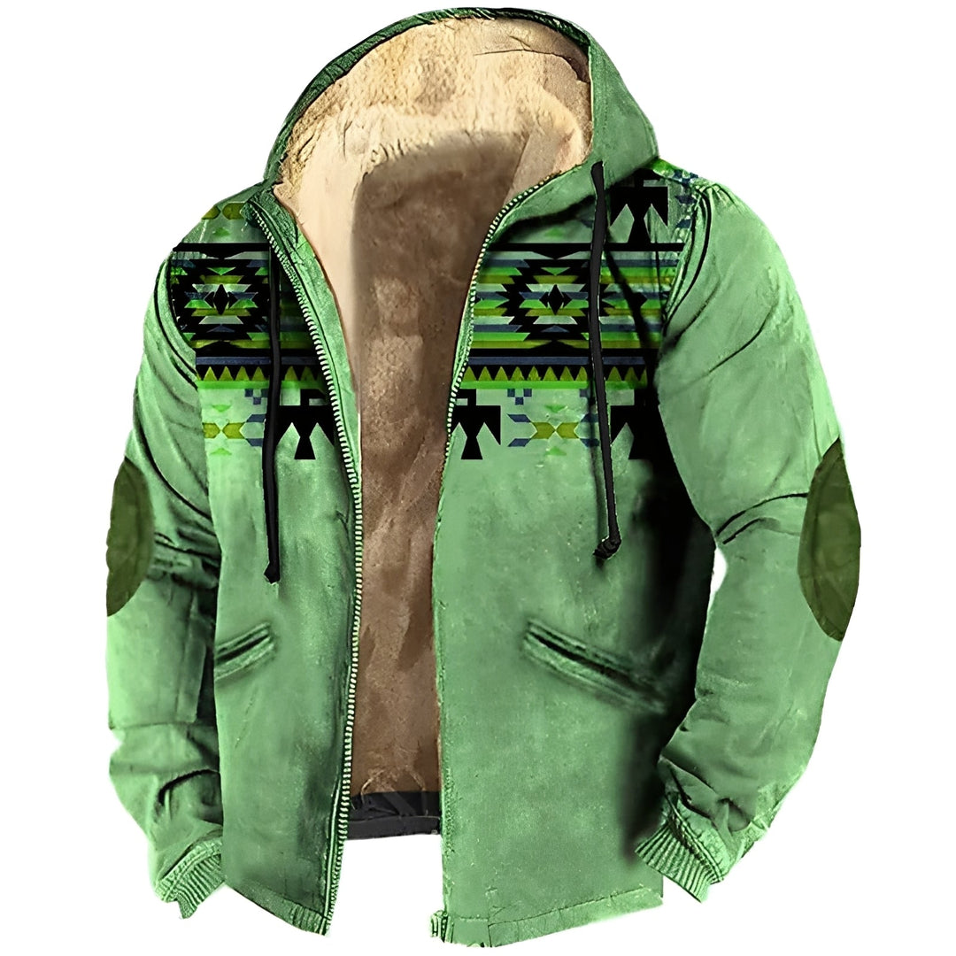 EB | Kapuzenjacke im Tribal-Stil für Herren