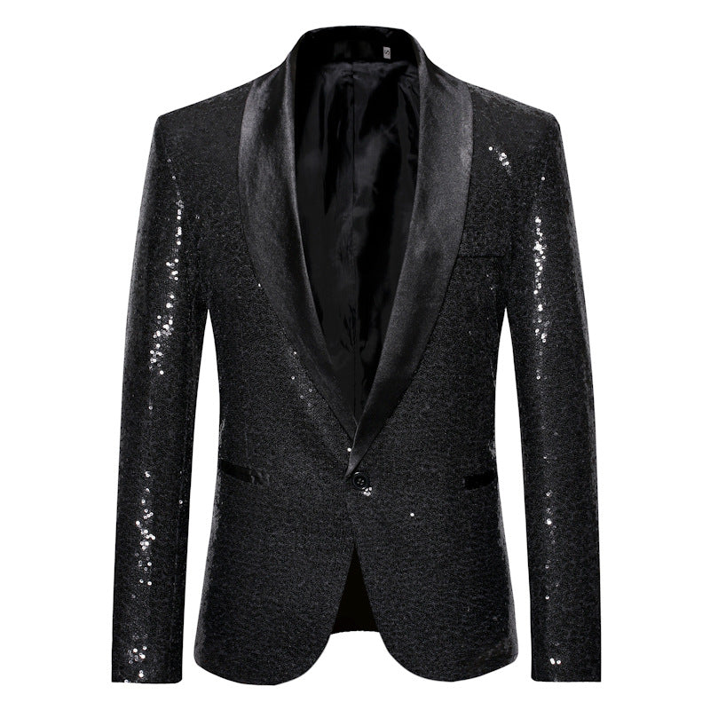 EB | Stilvoller Pailletten-Blazer für Herren
