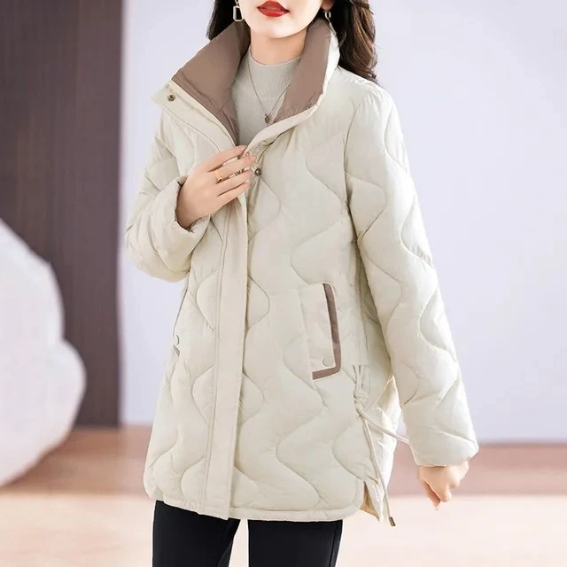 EB | Elegante gesteppte Jacke mit Stehkragen für einen Smart-Look Ideal für Herbst/Winter
