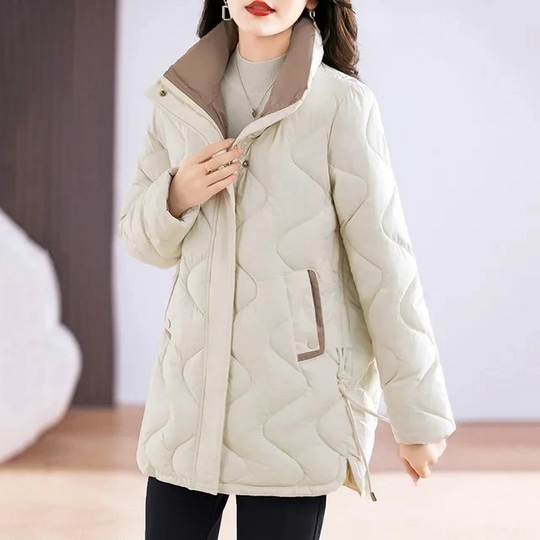 EB | Elegante gesteppte Jacke mit Stehkragen für einen Smart-Look Ideal für Herbst/Winter