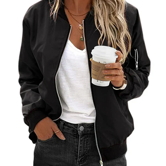 EB | Bomberjacke für Damen – Stylisch & Praktisch mit Reißverschluss - Damenjacke
