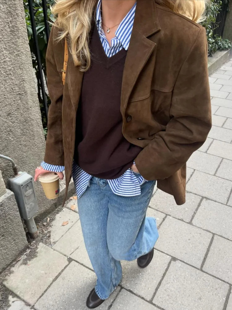 EB | Klassische Blazerjacke mit Knöpfen