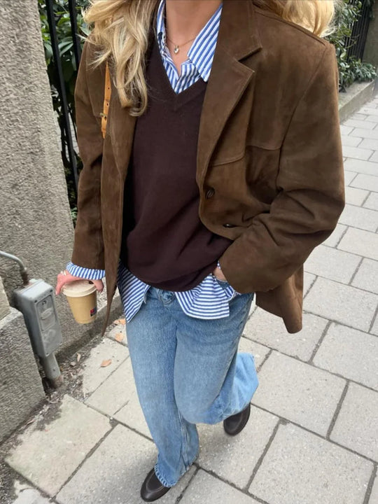 EB | Klassische Blazerjacke mit Knöpfen