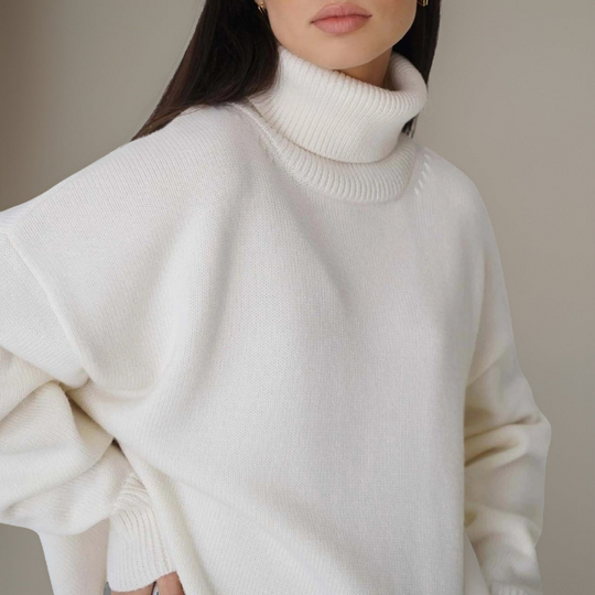 EB | Rollkragenpullover für Frauen Warm