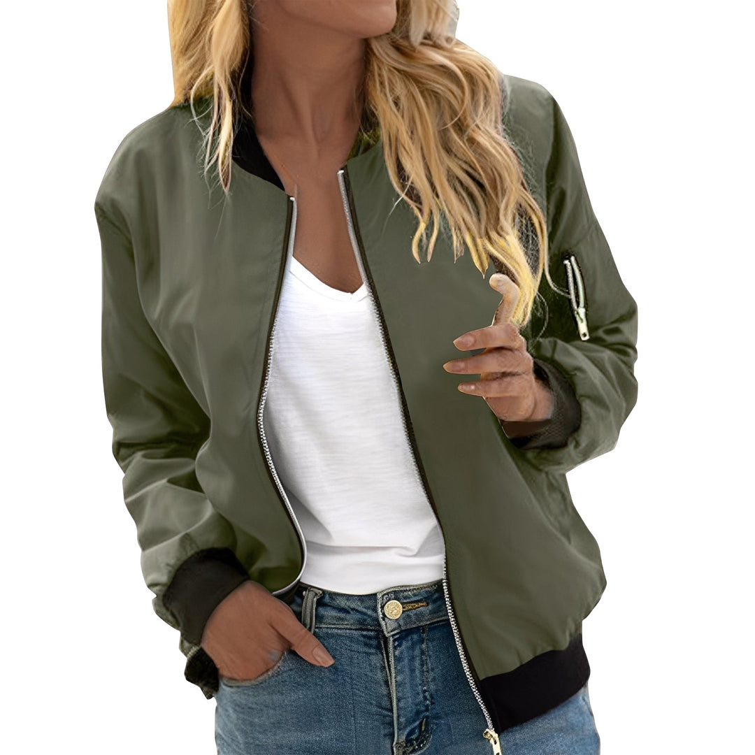 EB | Lässige Bomberjacke im Retro-Stil für Frauen