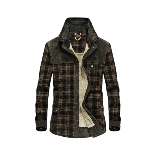EB | Jacke Aus Dickem Flanell für Männer