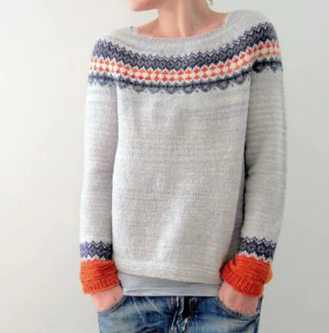 EB | Damen-Retro-Pullover