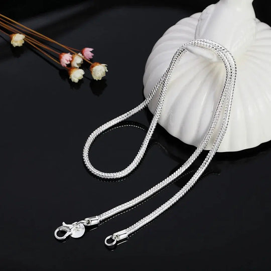 EB | 925 3Mm Sterling Silber Schlangen Kette