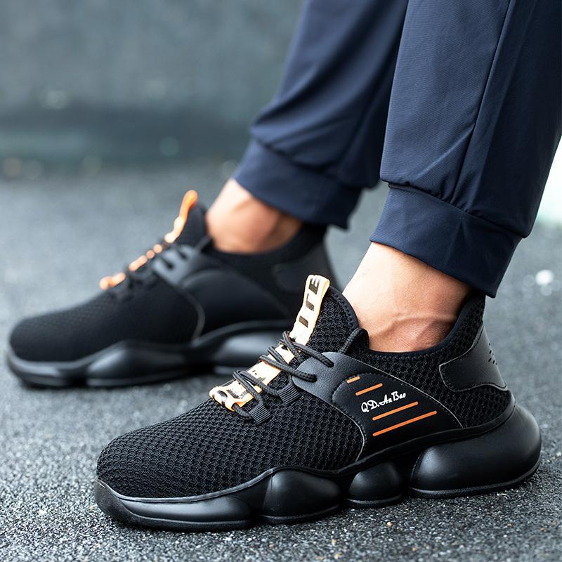 Licht Arbeit Sicherheitsschuhe Punktion Beweis Anti-smashing Indestructible schuhe EB