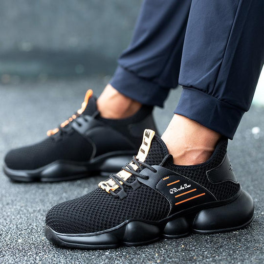 Licht Arbeit Sicherheitsschuhe Punktion Beweis Anti-smashing Indestructible schuhe EB