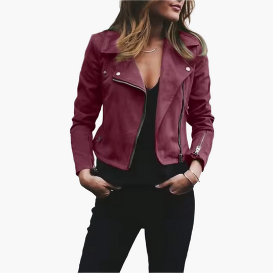 EB | Bikerjacke Kurzjacke für Freizeit und Alltag - Modischer Streetstyle-Look