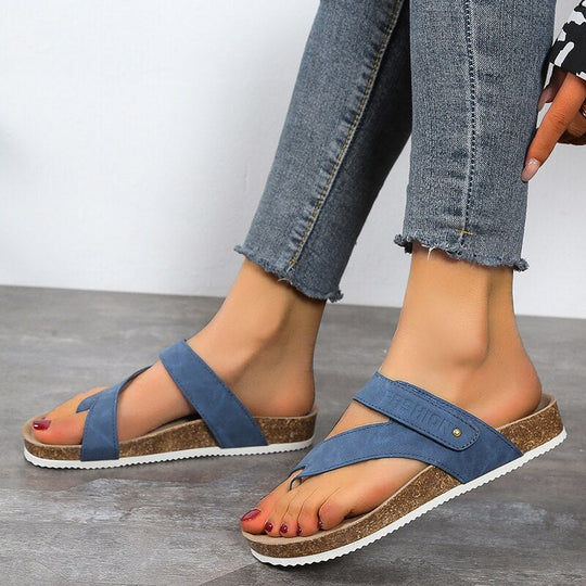 EB | Orthopädische Sandalen mit Offener Zehenpartie und Korksohle