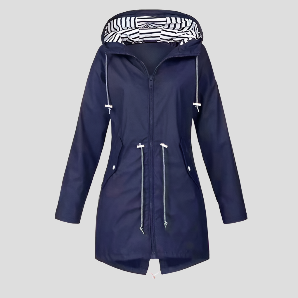 EB | Wasserdichte Damenjacke mit Kapuze