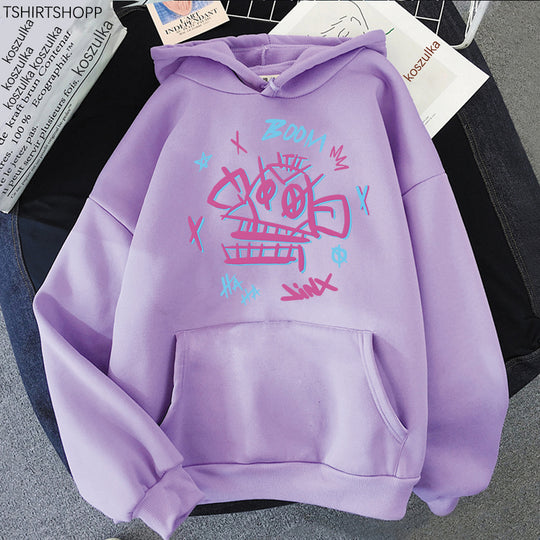 EB | Arcane Hoodie Harajuku Stil Jinx und Ekko