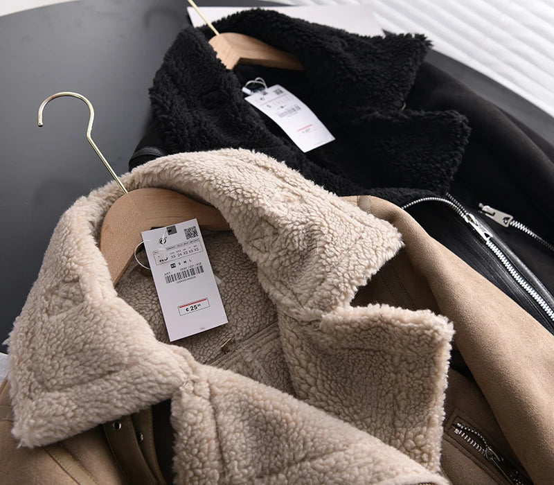 EB | Wildleder Winterjacke - Warm & Stilvoll