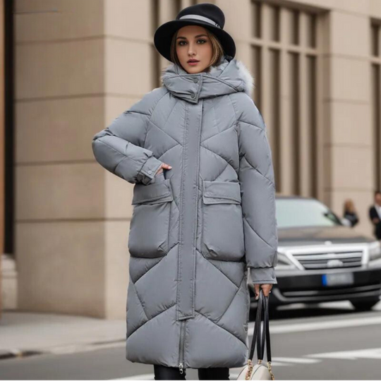 EB | Lange Jacke für Frauen Winter Warm