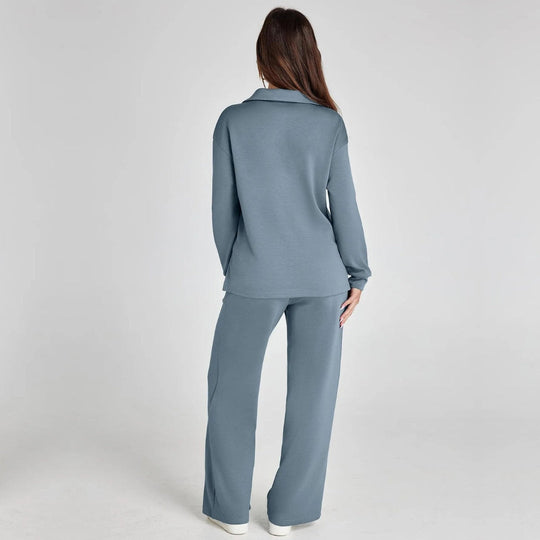 EB | Damen Loungewear Satz mit Weiten Hosen