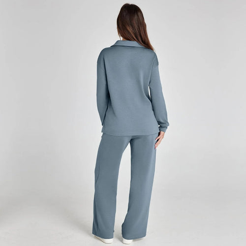 EB | Damen Loungewear Satz mit Weiten Hosen