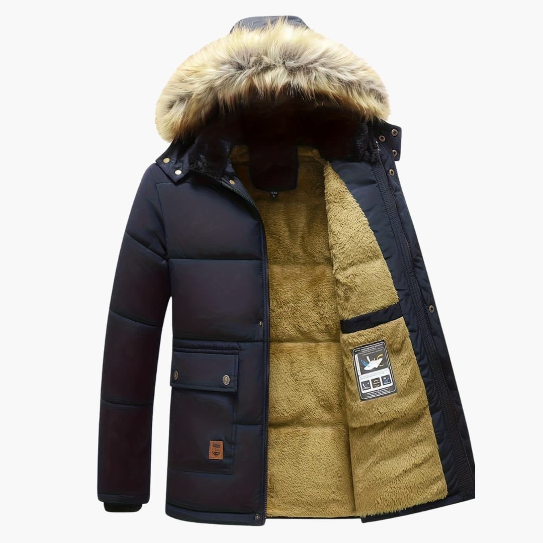 EB | Fleece-Hoodie mit Reißverschluss für Herren