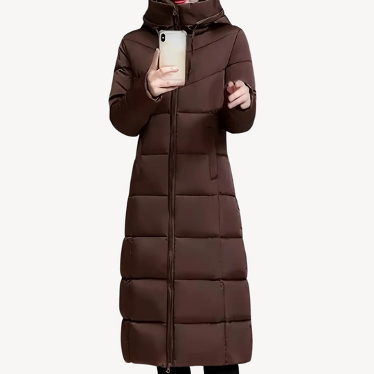 EB | Damen Lange Daunenjacke